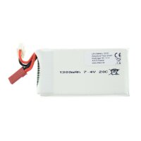 058 Akku 7,4V / 1300 mAh / Li-Po / JST Stecker / alte...