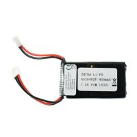 021 Akku 7,4V / 0450 mAh / Li-Po / weißer flacher...