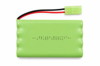 Akku 9,6V / 0700mAh / Ni-Mh / Mini Tamiya Stecker / flach...