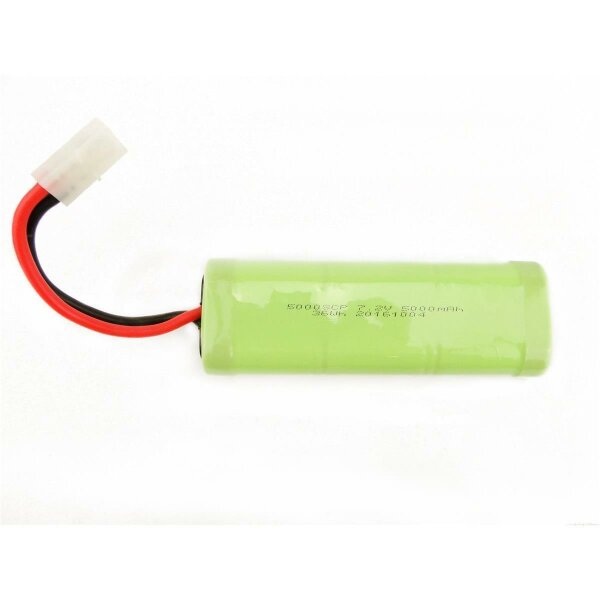 Amewi Akku 7,2V / 5000 mAh / Ni-MH / Tamiya Stecker / Tiger I, diverse 1:10 Fahrzeuge