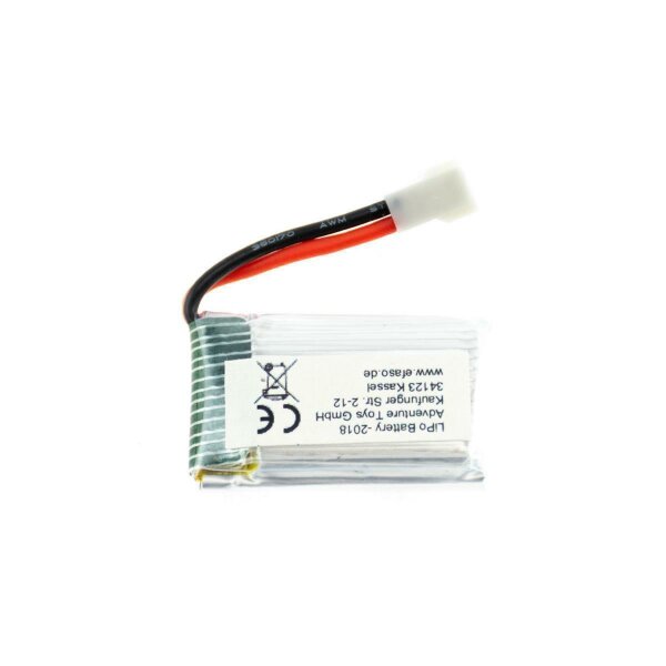 066 Akku 3,7V / 240mAh / Li-Po / weißer flacher Stecker / Hubsan