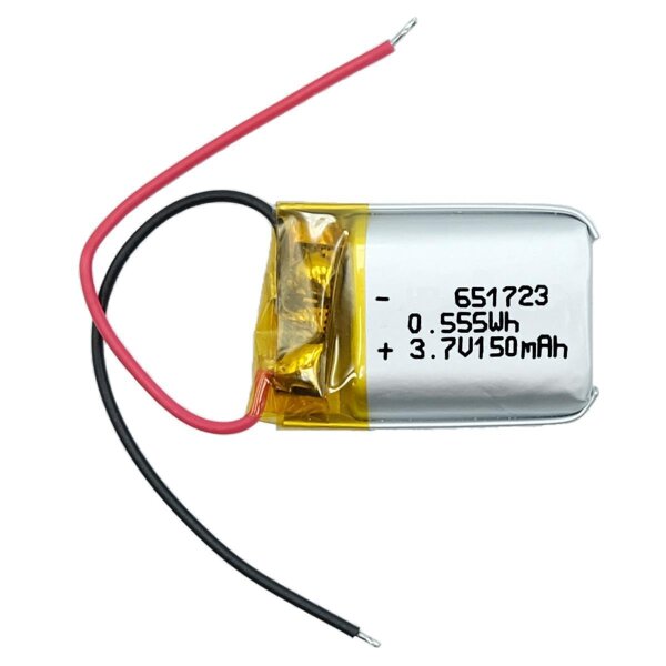 Akku 3,7V / 150mAh / Li-Po / ohne Stecker / S107G