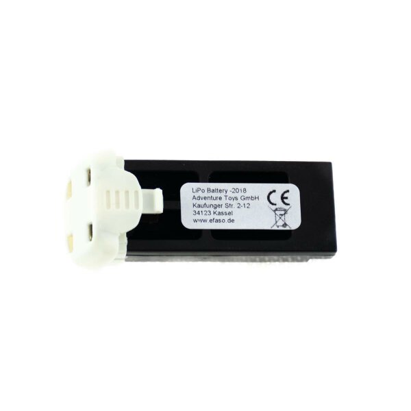 096 Akku 3,7V / 520mAh / Li-Po / im Case / H107C+