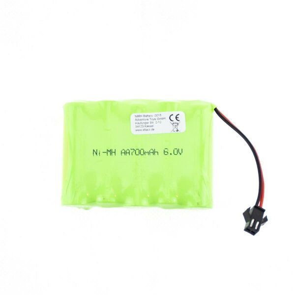 127 Akku 6V / 700mAh / Ni-Mh / HBX-Stecker / alte Version / B-14, B-24, Akku Amewi 22198 22199 22200 22220 22212 22201 22211