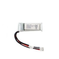 022 Akku 7,4V / 0300 mAh / Li-Po / weißer flacher...