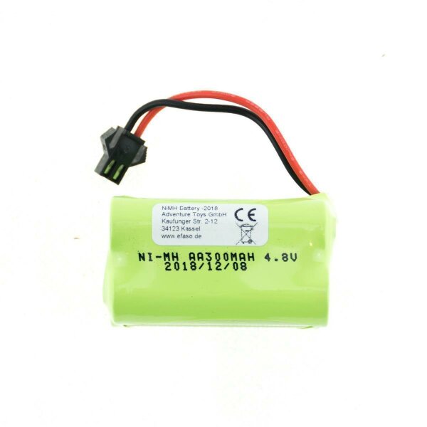 042 Akku 4,8V / 300mAh / Ni-Mh / HBX Stecker / Double Eagle Bus, Traktor