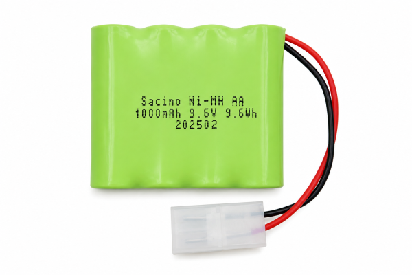Akku 9,6V / 1000mAh / Ni-Mh / Blockform / Tamiya Stecker / diverse Panzer z.B. Leopard II A5