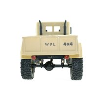 WPL B-14 gelb Militär LKW 1:16