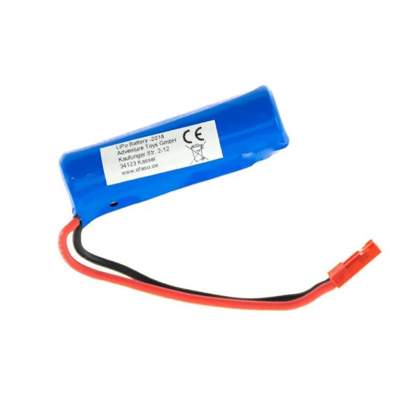 102 Akku 3,7V / 650mAh / Li-Po / JST Stecker / UDI 003