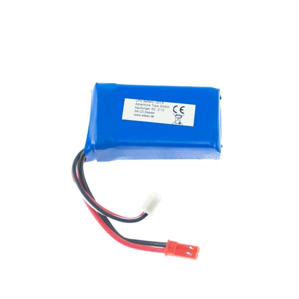 019 Akku 7,4V / 0700 mAh / Li-Po / JST Stecker / FT007