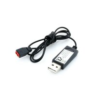 USB-Ladekabel | 3,7V | 250mAh | Spezialstecker rot |...