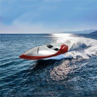 efaso H106 RC ferngesteuertes Racing Boot Rennboot 2.4GHz, mit digital proportionaler Steuerung, mit 25 km/h sehr schnell RTR Low Voltage Alarm Mit Fernsteuerung Akku Ladegerät.