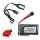 Akku 7,4V / 1600mAh / Li-Po / Deans Stecker / 9125 + USB-Ladekabel kompatibel mit 7,4V Akkus