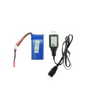 Akku 7,4V / 0850mAh / Li-Po / JST- Stecker / V912 +...