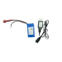 Akku 7,4V / 1500mAh / Li-Po / Deans Stecker / A959-B,...