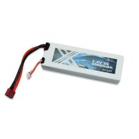 Akku 7,4V / 4000mAh / Li-Po / Deans Stecker / 45C / Hardcase