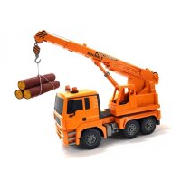Double Eagle E516-003 LKW mit RC-Kran 2,4GHz 1:20 mit...