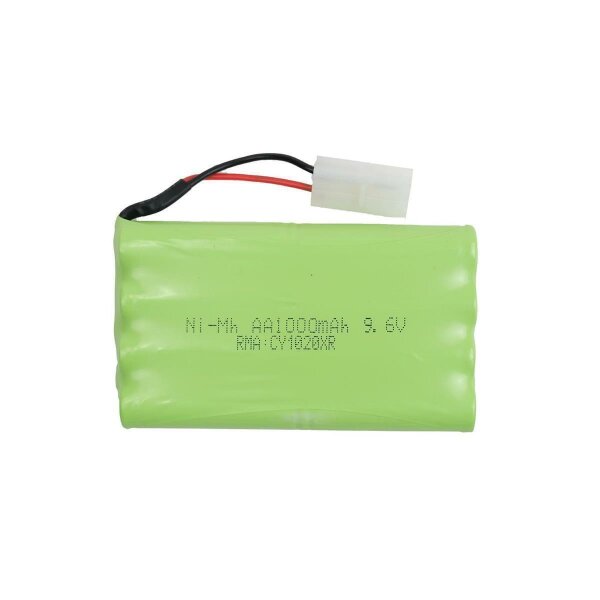 086 Akku 9,6V / 1000mAh / Ni-Mh / Tamiya Stecker / Flach