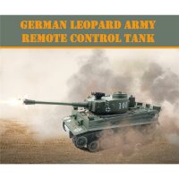 EFASO RC German Tiger I grün ferngesteuerter  Panzer 2.4 GHz  Schuss-Funktion, Sound - RTR  Maßstab 1.180