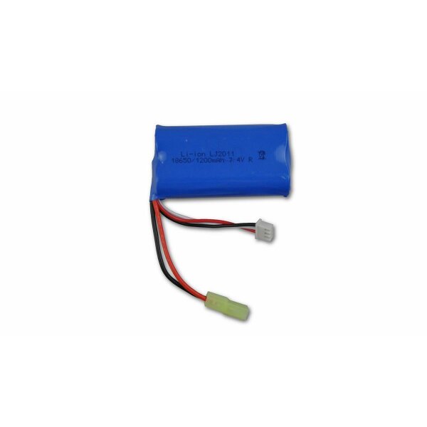 Akku 7,4V 1500mAh  70x37x18,5mm mit Mini Tamiya Stecker AMEWI 1512013