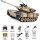ZY022 RC Panzer Abrams M1A2 1:18 - Camouflage grün