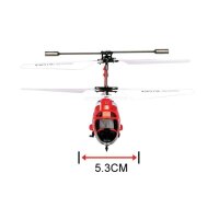 EFASO ferngesteuerter Hubschrauber SYMA S111G 3-Kanal RC Helikopter mit Batterien - Infrarot Fernbedienung, Gyroscope Technologie, LED Beleuchtung - Mini Helikopter Modell