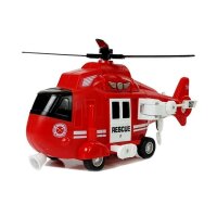 Rettungs Hubschrauber WY750B Spielzeug rot