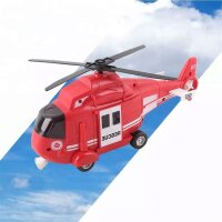 Rettungs Hubschrauber WY750B Spielzeug rot