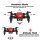 S9W - RC Micro Quadcopter Drohne Wifi HD-Kamera - weiß
