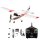 efaso Variante WLToys F949S 3-Kanal 2,4 GHz RC Flugzeug Cessna Anfänger Segelflugzeug  Robustes EPO-Material, 3-Fach coreless Motor, komplett RTF