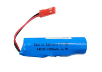 Akku 14500 3,7V 1000 mAh JST Stecker Rundzellenakku Amewi Traktoren