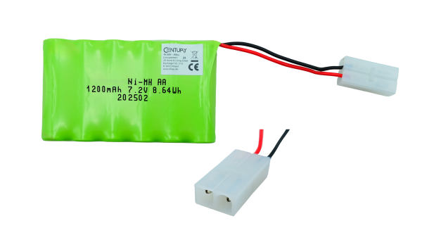 Akku 7,2V  1200 mAh  NIMH  Tamiya Stecker für RC Fahrzeuge