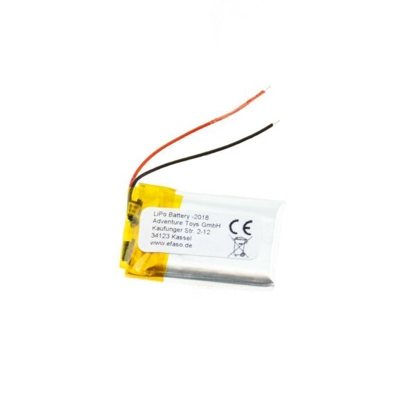 013 Akku 3,7V / 240mAh / Li-Po / 352535 /ohne Stecker / Mini Helikopter / Maße 35 x 25 x 3 mm LXBXH