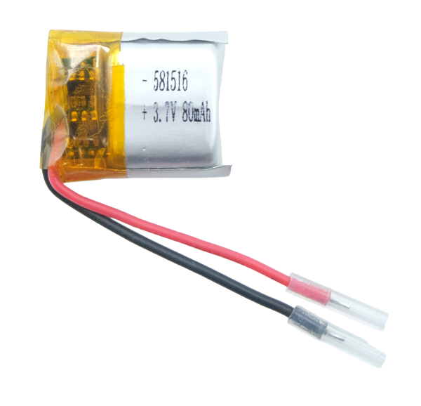 Akku 3,7V / 080mAh / Li-Po / ohne Stecker / Minihelikopter
