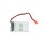 129 Akku 3,7V /1100mAh / Li-Po / JST Stecker / MCTrack Sky Power