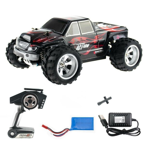 WL Toys A979 - 1:18 RC Monstertruck 4WD Farbe: schwarz