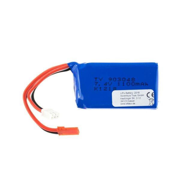 061 Akku 7,4V / 1100 mAh / Li-Po / JST Stecker / A949, A959, A969, A979, K929