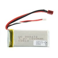 119 Akku 7,4V / 1800 mAh / Li-Po / Deans Stecker / L959,...