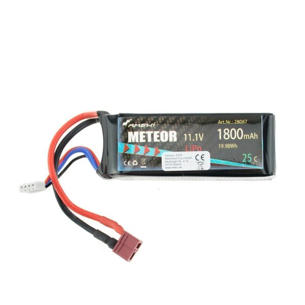 Akku 11,1V / 1800mAh / Li-Po / Deans Stecker / Super Mono X